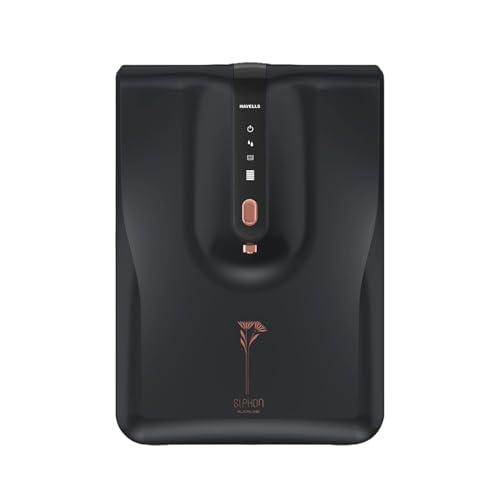 Havells Siphon Alkaline Water Purifier | RO+UV+Alkaline | Free Unlimited Service Visits for 5 Yrs | 9-Stages | 6.5L Tank | Free TDS Meter | Useful For Borewell, Tanker, Municipal Water Upto 2000 TDS - Havells Kitchen