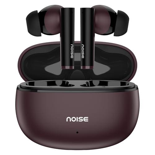 Noise Newly Launched Buds VS501 in Ear Truly Wireless Earbuds with 50H of Playtime, Quad Mic ENC, 10Mm Driver, Dual Device Pairing, Dual Color Tones, BT V5.3 (Plum Wine)