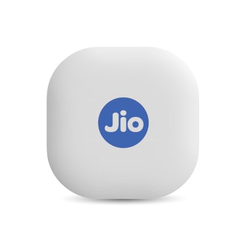 JioTag Go |India’s First Android Tag | Google Find My Device Item Finder| Worldwide Tracking for Keys, Wallets, Luggage, Gadgets and More|1+1 Year Battery|No SIM Needed|BT 5.3|for Android Only