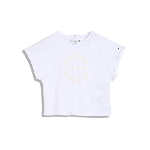Tommy Hilfiger Girls White Color Tshirt (6) - Tommy Hilfiger Apparel