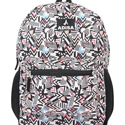 ADISA Casual Backpack School College Bag Pack (BP7003-BEI)