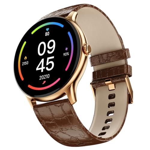 Fire-Boltt Phoenix Classic Smart Watch 1.39 inch Bluetooth Calling, AI Voice Assistant, Metal Body with 120+ Sports Modes, SpO2, Heart Rate Monitoring (Brown Classic)