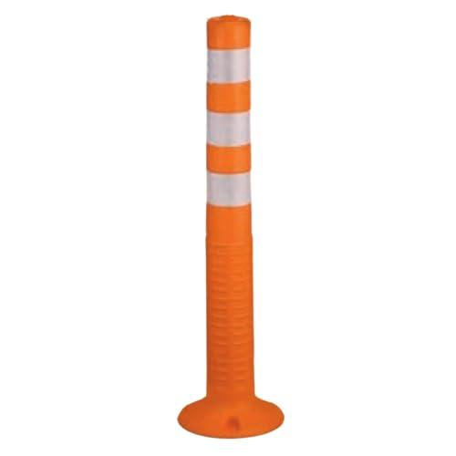 Aktion Safety Flexible Plastic Spring Post Barrier (Orange), (Pack of 10) - Aktion Safety BISS