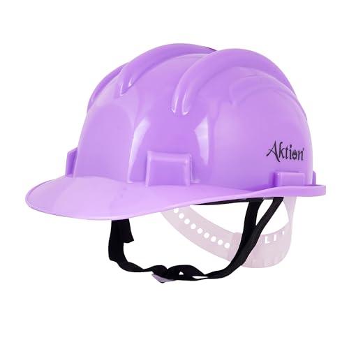 Aktion AK H11_VLT Safety Helmets Nape Type, IS 2925:1984 Color: VIOLET, Pack of 1 - Aktion Safety BISS