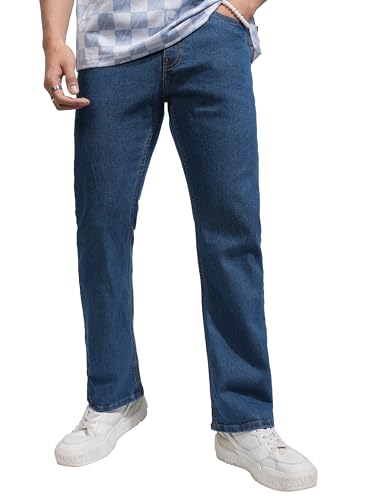 Highlander Men Straight Fit Jeans Light Blue