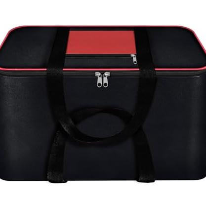 Storage Bag for Clothes Organizer – Blanket Cover for Wardrobe/Closet, Foldable & Durable Storage Organizer, Black Pack of 1 - ANCHARA Home