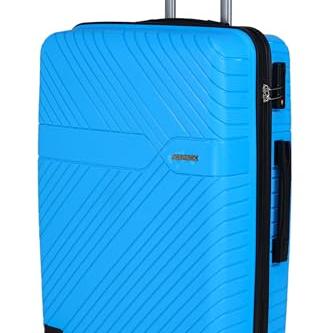 ACEPACK Dawn Large Size Lightweight Luggage – Recyclable Polypropylene, Anti-Theft Double Safety Zipper, Built-in Number Lock, 3-Year Warranty (28,Aquarius Teal)