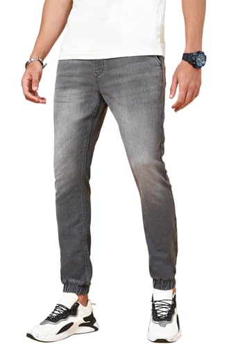 Sf Jeans by Pantaloons Men's Regular Jeans Medium Grey