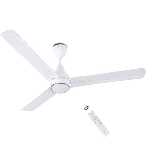 RR Signature NEOAIR 1200mm BLDC Ceiling Fan | 5-Star BEE Rated | Energy Saving up to 60% | Remote Controlled | Low Power Consumption | High Air Delivery | 2-Year Warranty [MIRAGE WHITE] - RR Kitchen