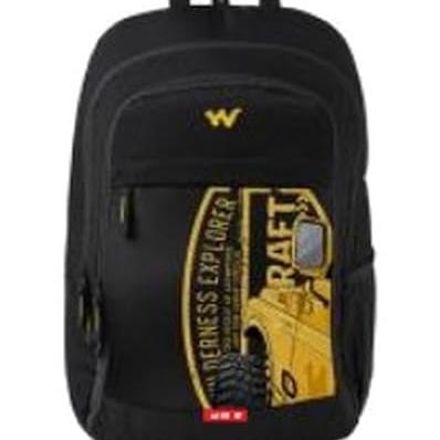 Wildcraft 4×4 Off Road 32L Laptop Backpack for Men & Women | Fits 15.6 inch Laptop | Padded Shoulder Straps, Multi Compartments, Anti-Theft Zippers | College & Office Bag | Black