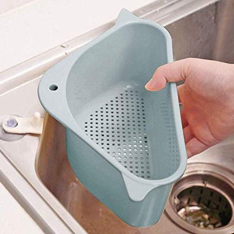 K Gor Sink Basket Sink drains Sink Corner Sink Plastic Box Multipurpose Kitchen Corner Sink Strainer Basket Dish Organizer Tray Strainer - K Gor Kitchen