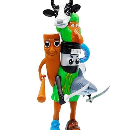 Italian Brainrots Toys, Italian Brainrot, Unique Italian Brainrot Soft Toys for Office and Home Decor Suitable for Cultural Art Display for Collectors - BdelrinQue Toy