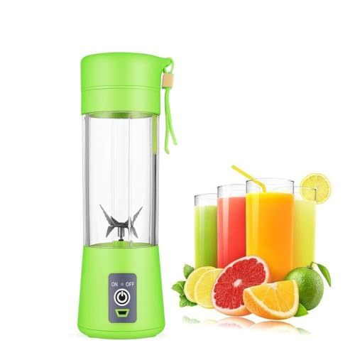 TEKCOOL Portable Blender Electric Juicers Fruit Mixers USB Rechargeable Smoothie Mini Personal Juicer 16 Blades 3Gears with 1500 Mah Rechargeable Battery-Smoothie Blender