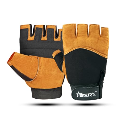 STAR X Gangster Punch Gym Gloves Brown for Men and Women