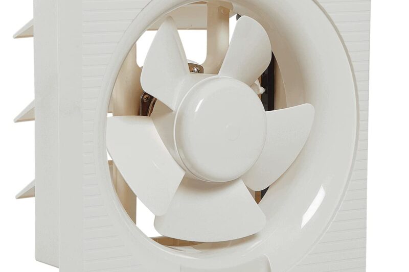 Havells Ventil Air DX 200mm Exhaust Fan | Strong Air Suction, Rust Proof Body and Dust Protection Shutters |Suitable for Bathroom, Kitchen, and Office| Warranty