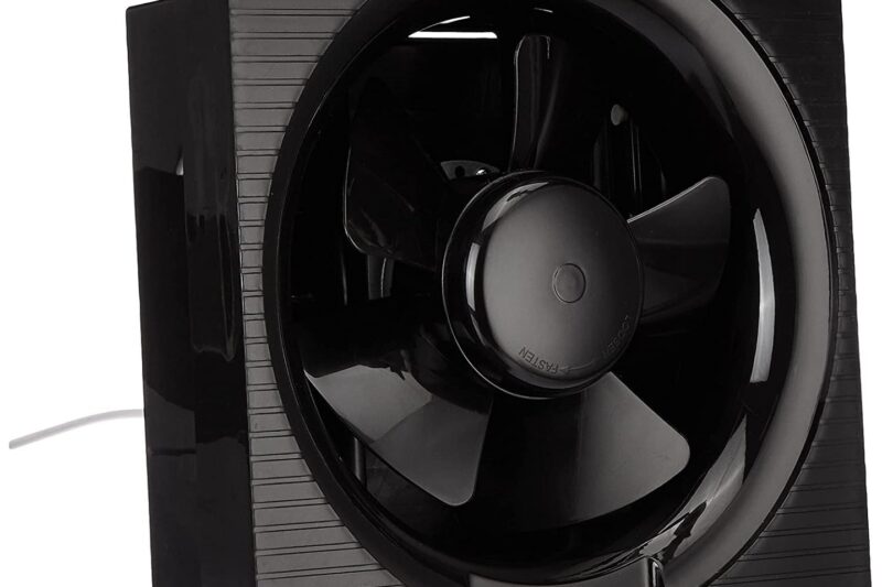 Havells Ventil Air DX 200mm Exhaust Fan | Strong Air Suction, Rust Proof Body and Dust Protection Shutters |Suitable for Bathroom, Kitchen, and Office| Warranty