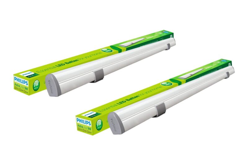 PHILIPS 9W LED Tubelight, Pack of 2, (Astra Line)