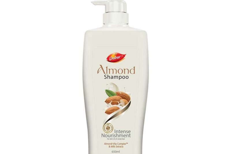 Dabur Almond Shampoo – 650 ml | For Nourished & Smooth Hair | Intense Nourishment | Helps in Hair Strenghtening | With Almond-Vita Complex & Milk Extracts