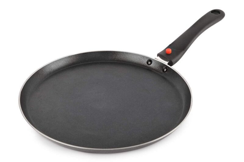 Buy Milton Procook Black Pearl Omni Dosa Tawa with 3 Layers Non-Stick Coating 24 cm, Bakelite Handle, Gas & Induction Compatible, 1 Years Warranty Online at Low Prices in India – Amazon.in