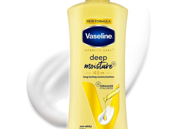 Vaseline Deep Moisture Body Lotion |For Dry Skin|Cushion Soft Skin| With Ceramides Hyaluron Moisture Fillers 600ml