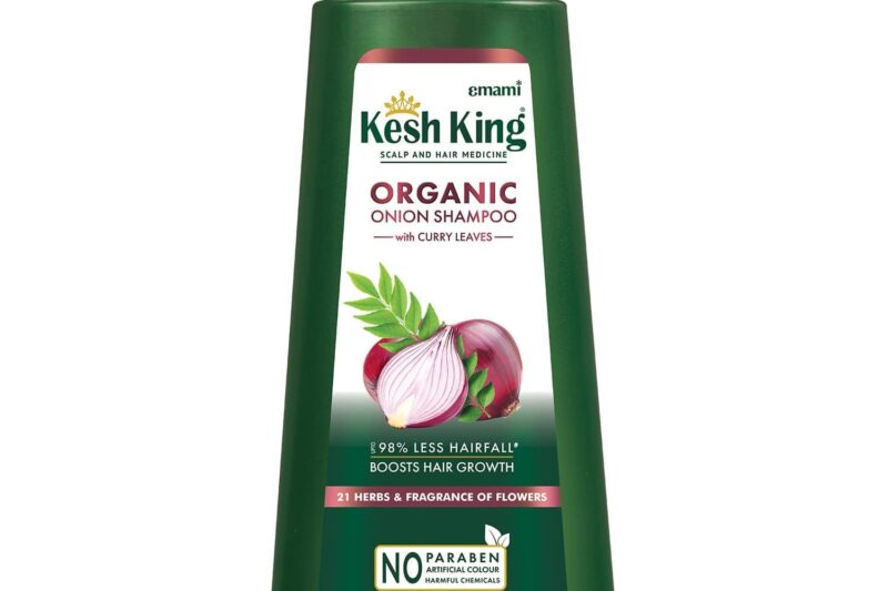 Kesh King Organic Onion Shampoo With Curry Leaves Reduces Hair Fall Upto 98%,Keeps Hairs Smooth Upto 48Hrs – 600Ml,625 Grams
