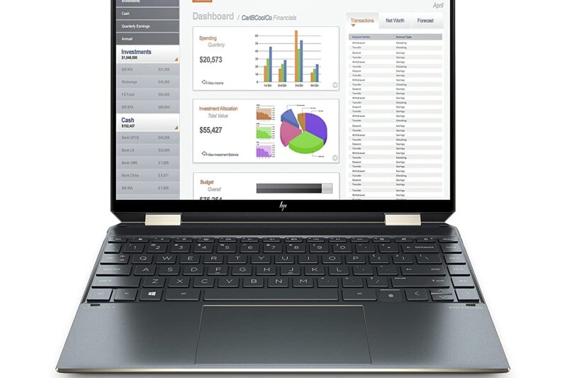HP 12th Gen(34.3 cm) OLED, Multitouch, 400 nits, Gorilla Glass, Eye Safe, 2-in-1 Laptop (16GB RAM/1TB SSD/Win 11/5MP IR Camera/FPR/