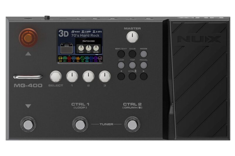 Nux MG 400 Modeling Guitar & Bass Processor