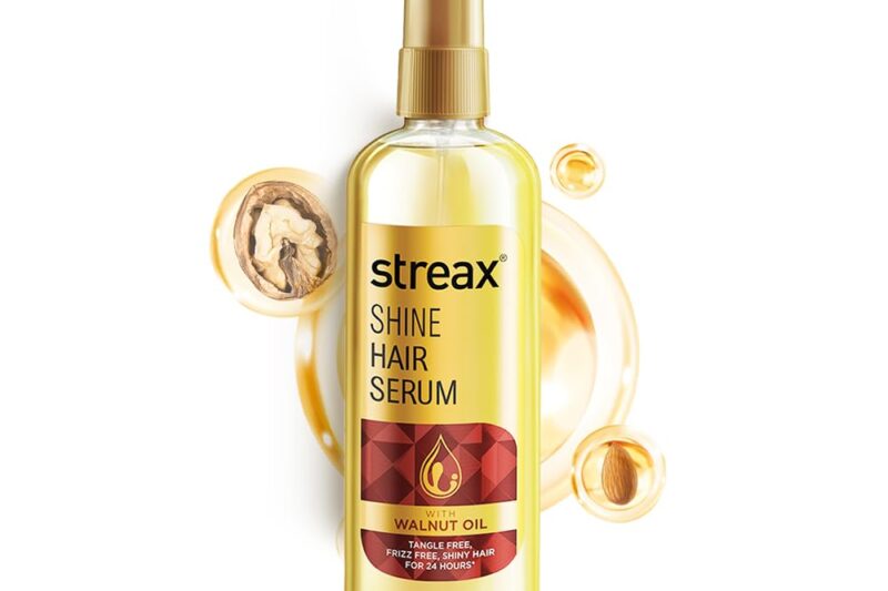 Streax Hair Serum 200ml Silk & Shine with Walnut Oil
