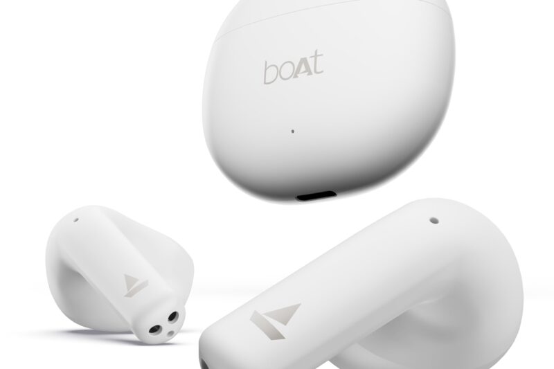 Boat Airdopes Atom 81 Truly Wireless in Ear Ear Buds w/Upto 50H Playtime, Quad Mics ENx Tech, 13MM Drivers,Super Low Latency(50ms), ASAP Charge, BT v5.3(Pearl White)