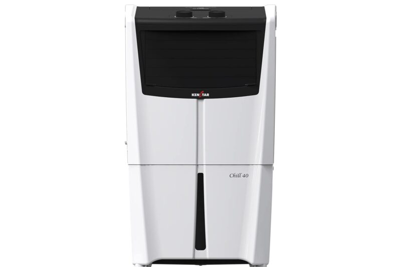 Kenstar CHILL HC 40 Personal Air Cooler for Home – Inverter Compatible, Honeycomb Cooling Pads, Collapsible Louvers, (40L, 170 Watts)