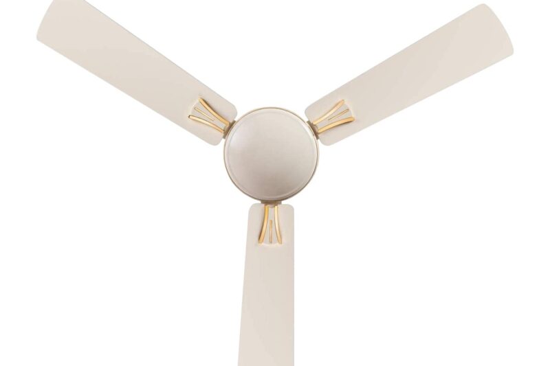 RR Signature Audie 1200MM 2 Star BEE Certified Energy Efficient 50-Watt High-Speed Ceiling Fan For Home and Office (Butter Cream)