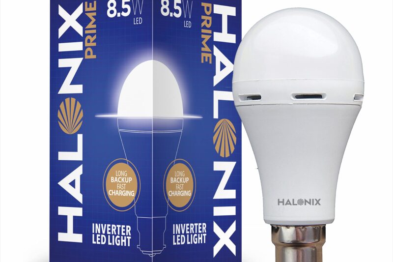 Halonix 8.5W B22 LED Rechargeable Emergency Inverter Bulb