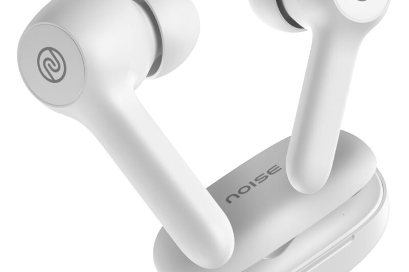 Noise Buds VS201 V3 in-Ear Truly Wireless Earbuds with 60H of Playtime, Dual Equalizer, Full Touch Control, Mic, BTv5.1 (Ivory White)