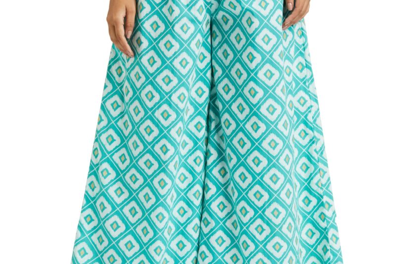 Amazon Brand – Myx Women’s Relaxed Cotton Flared Palazzo (Available in Plus Sizes)