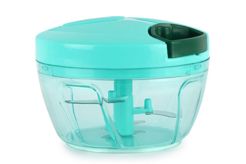 Buy Cello Magic Hand Vegetable Slicer Chopper Small | Multi Utility | 3 Stainless Steel Blades | Vegetable and Fruits | 15 Cuts One Pull | (Blade, Whipper) | 450 ml| Green Online at Low Prices in India – Amazon.in