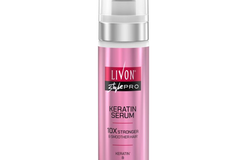 Livon Style Pro Keratin Hair Serum for Women | 10X Stronger & Smoother Hair| With Keratin & Biotin| All Hair Types| 100 ml