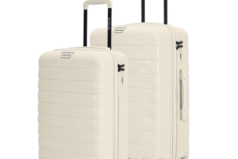 Buy Stony Brook by Nasher Miles Crescent Hard-Sided Polypropylene Check-in Luggage Pastel Green 28 Inch 75Cm Spinner Trolley Bag at Amazon.in