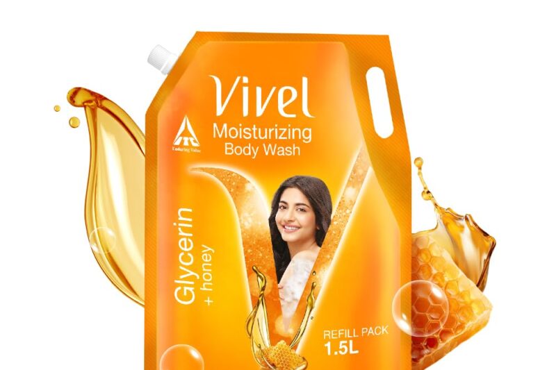 Buy Vivel Moisturizing Body Wash, Glycerin & Honey Shower Gel, 1500 ml Supersaver XL Refill Pouch, For Soft, Glowing Skin, Mild and Pure Bodywash, For Women & Men Online at Low Prices in India – Amazon.in