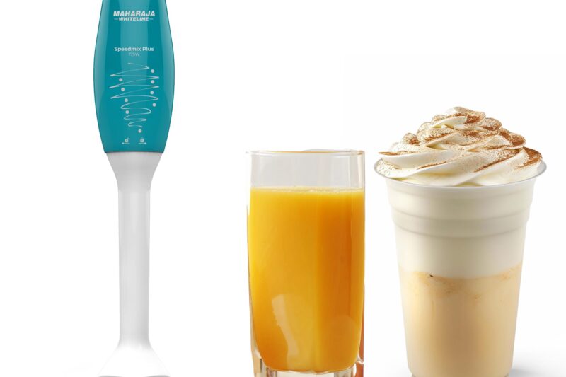 Buy Maharaja Whiteline Speedmix Plus Hand Blender with Stainless Steel Blades | Long Lasting Performance with 175 Watts Motor | Detachable Plastic Foot | 2 Year warranty (Turquoise Blue & White) Online at Low Prices in India – Amazon.in