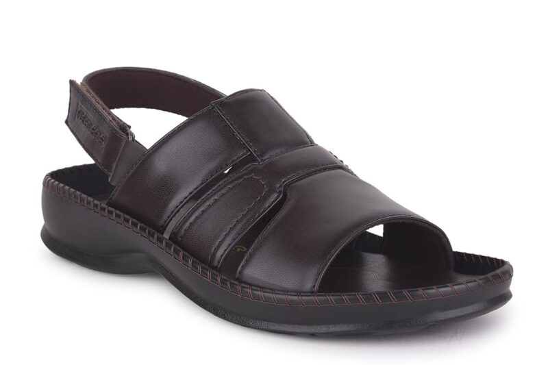 Liberty Men Danver-E Black Sandal – 44 Euro