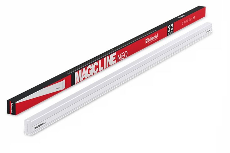 Goldmedal Magic Line Neo 22W LED Batten | With 2000 Lumens | LED Tubelight for Home | Surge Protection up to 4kV | High Voltage Protection up to 300VAC | Cool Daylight (6500K)