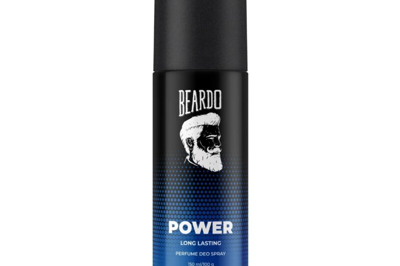 BEARDO PERFUME DEO SPRAY – Power, 150ml | Get compliments with Long lasting Woody, Aromatic Deodorant Brand | Ideal gift for Men | Christmas gift for men | Gift For Friends | Gift for men
