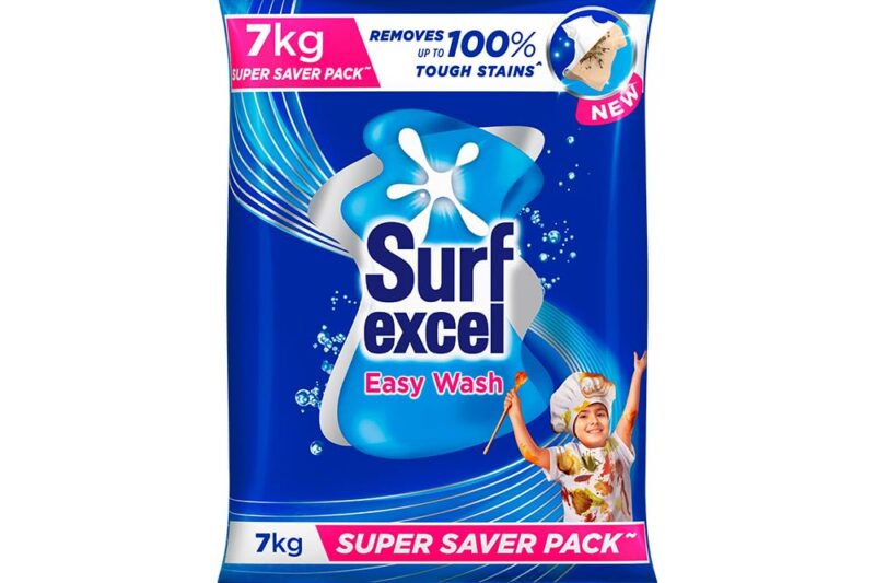 Surf Excel Easy Wash Detergent Powder7 kg | Superfine Washing Powder | Dissolves Easily & Removes Tough Stains | Suitable for all Washing Machines