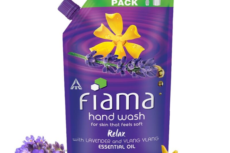 Fiama Relax Hand Wash, 750 ml Refill Pack, Value Pouch, Lavender Oil & Ylang Extracts Handwash, for Soft & Supple Hands