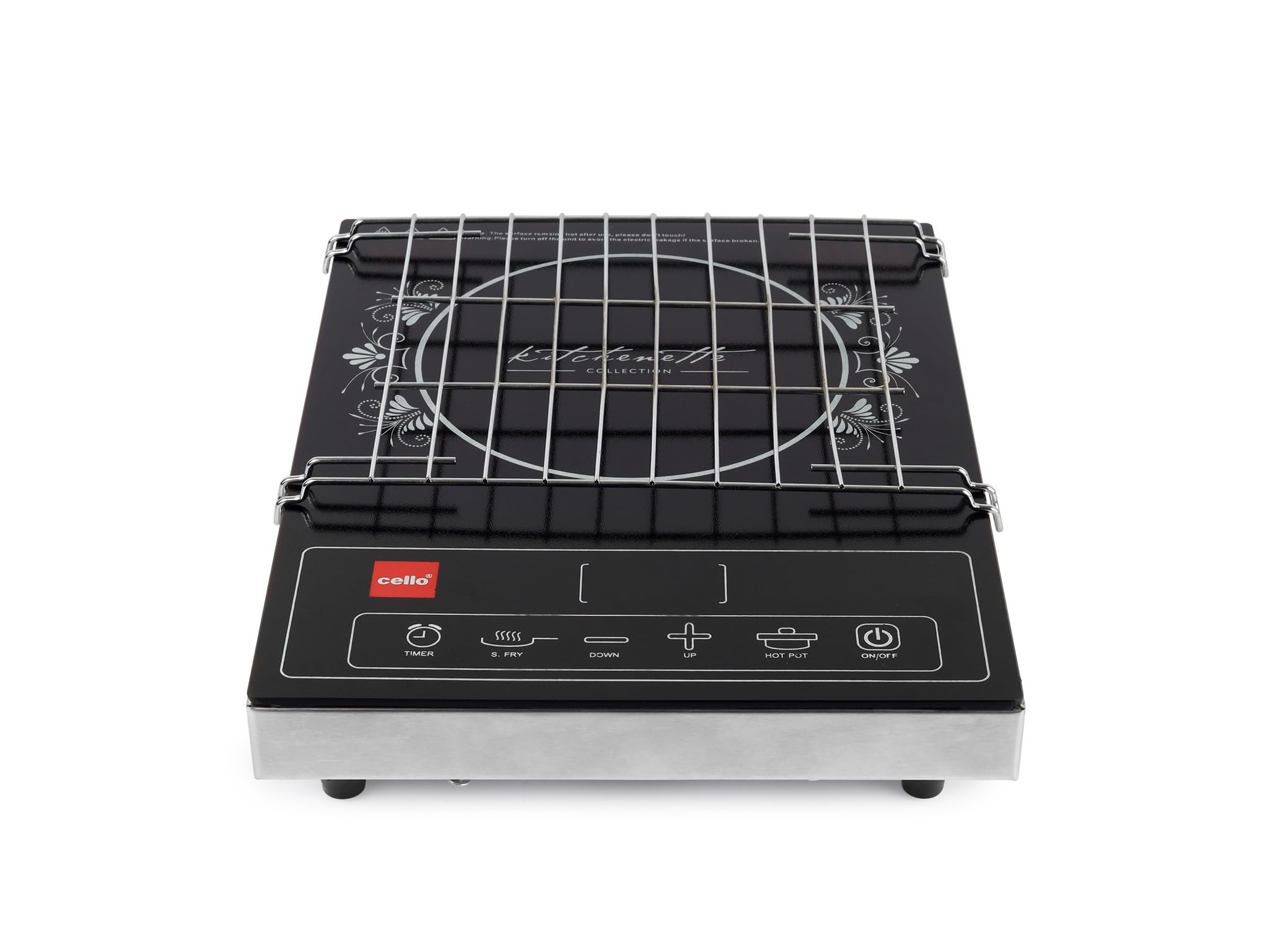 B0D97RFRF1 Buy Cello Induction Cooker Blazing Venus | Induction Cooktop | Power On/Off Push Button | Compact and Portable | Multi-Purpose Use | Non-Fire Cooking Technology | Black Online at Low Prices in India - Amazon.in