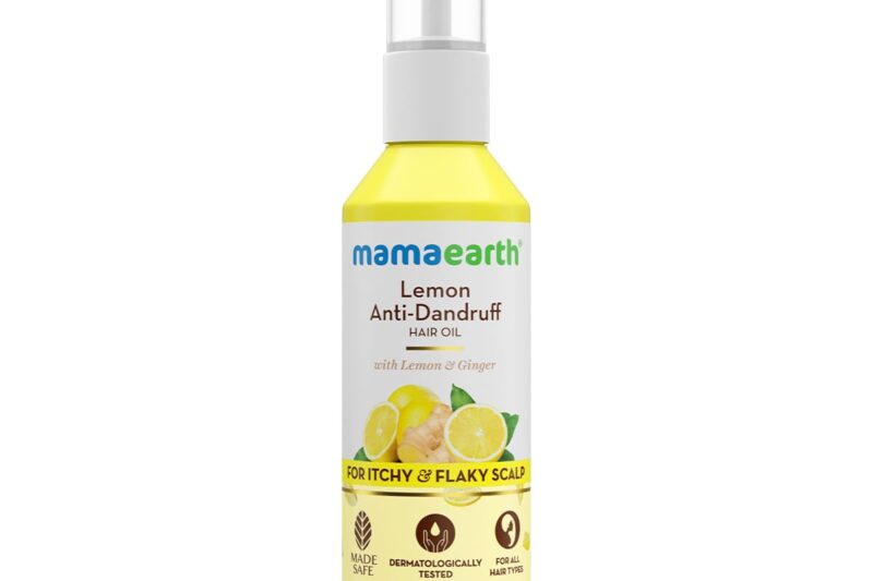 Mamaearth Lemon Anti-Dandruff Hair Oil for Flaky Scalp