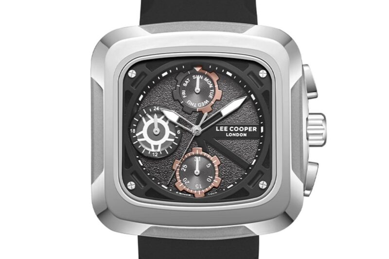 Lee Cooper Multifunction Black Square Dial Men’s Watch – LC08012.361