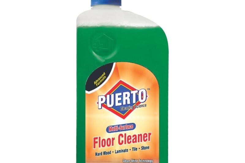 Puerto Disinfectant Surface & Floor Cleaner, (Jasmine) – 1 Ltr (Pack of 2) | Cleans 99.9% Germs | Suitable for Bathroom & Floor surfaces like ceramic, marble, granite, mosaic etc.