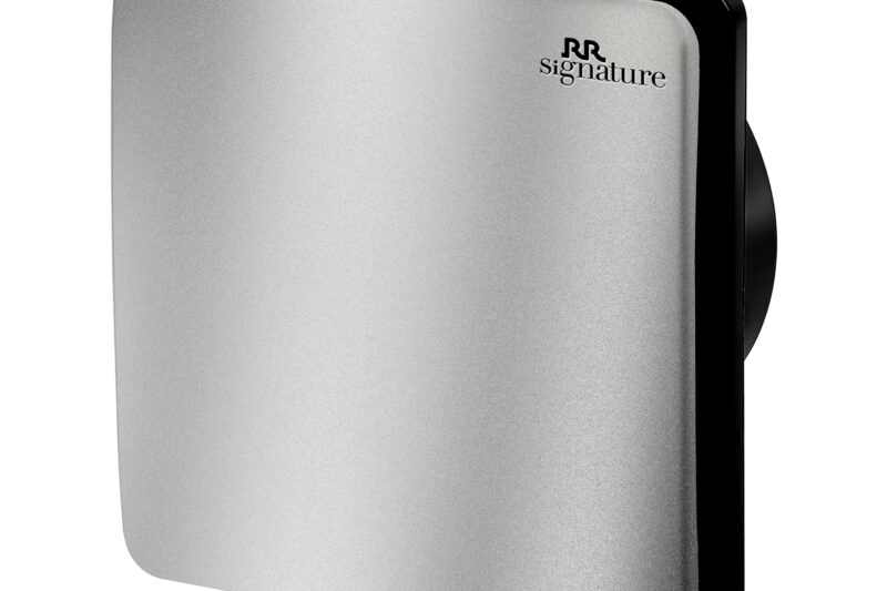 RR Signature Vento Fresh Luxura 150 mm Exhaust Fan For Kitchen, Bathroom | Silent, Compact Design, Easy Install | Thermal Fuse | High Speed 100% Powerful Copper Motor | 2 Year Warranty [Steel Finish]