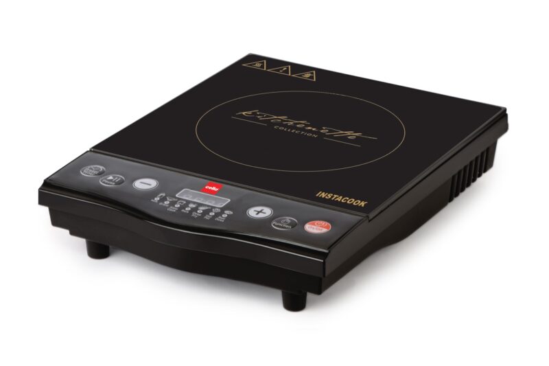 Buy CELLO Blazing Instacook Induction Cooktop Stove 1600 Watts Black | Safe & Reliable, Customized Preset Menu, 8 Stage Power Settings, Overheat Protection | For All Types of Utensils | 1 Year Warranty Online at Low Prices in India – Amazon.in